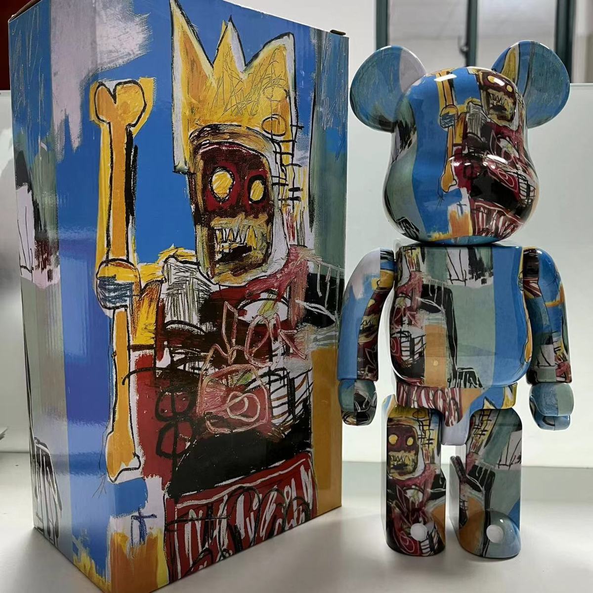 Basquiat 1000% Jean & #11 Set BE@RBRICK JEAN-MICHEL BASQUIAT 
