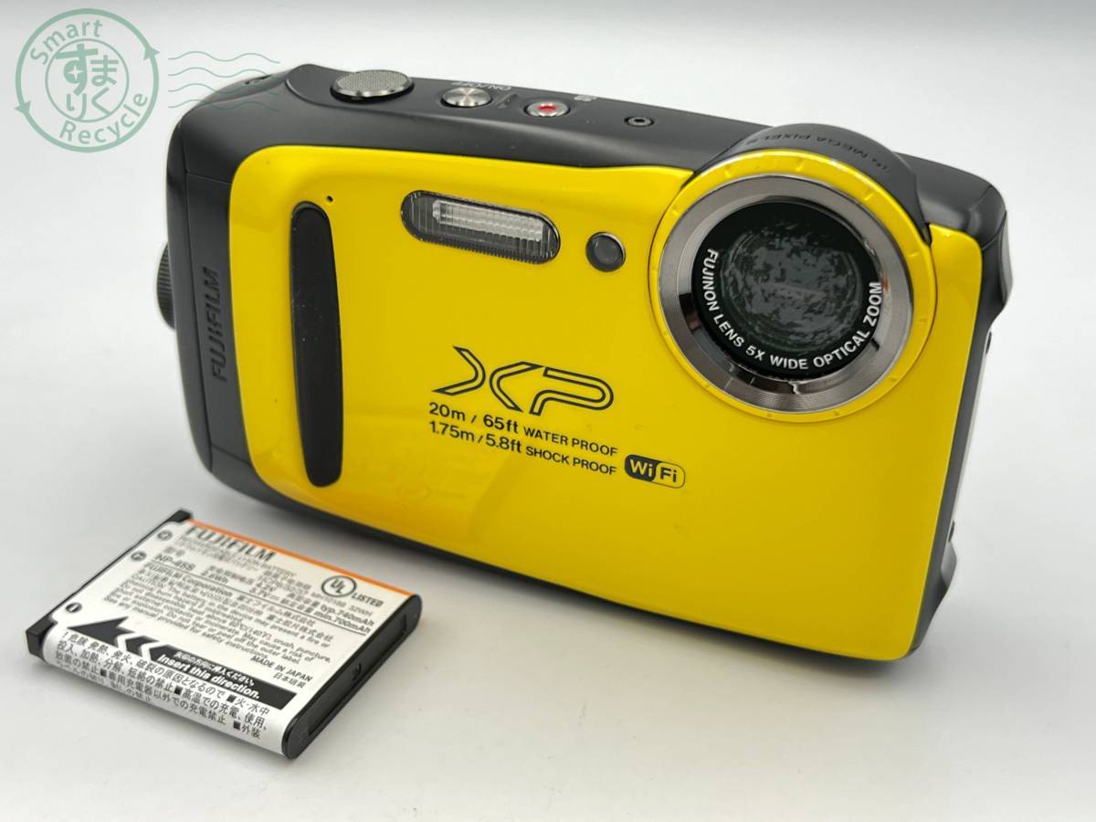 0141193　富士フィルム FinePix XP130 イエロー コンパクトデジタルカメラ 1640万画素 光学ズーム5倍 20m防水