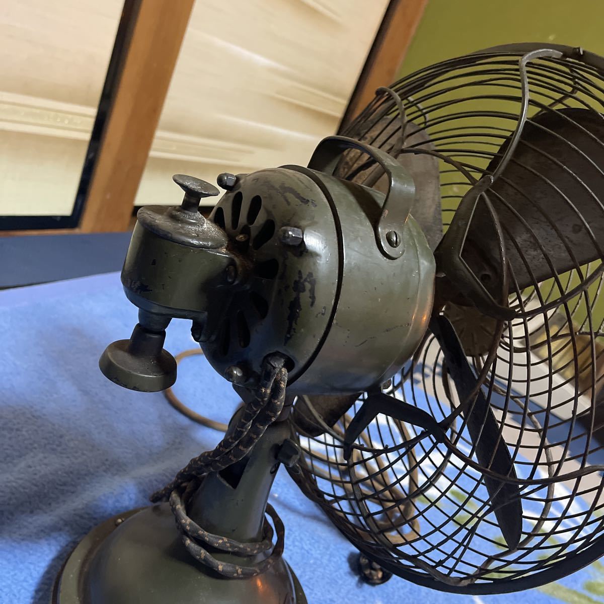 扇風機 | 東京芝浦電気 東芝 SHIBAURA アンティーク 青羽根 模型 質屋