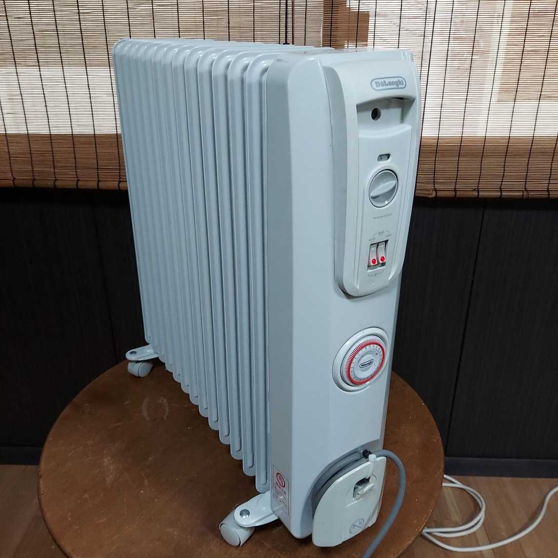 デロンギ最強200v2300w.H771423E.オイルヒーター動作確認済. デロンギオオイルヒーター。H771423E. 200V.2300W.作動確認済 ハイパワー ヒーター 電気ヒーター 暖房