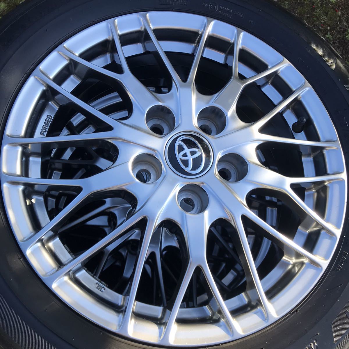 BBS FORGED 鍛造 ハイグロス ノア ヴォクシー ハイブリッド 純正 