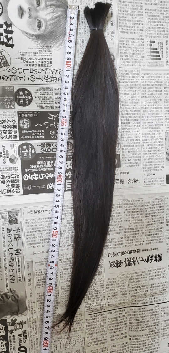 髪束 髪束 髪の毛 人毛 約40㎝×2 0 髪の束感の出し方束感が出ないメンズ・女性必見！オイル
