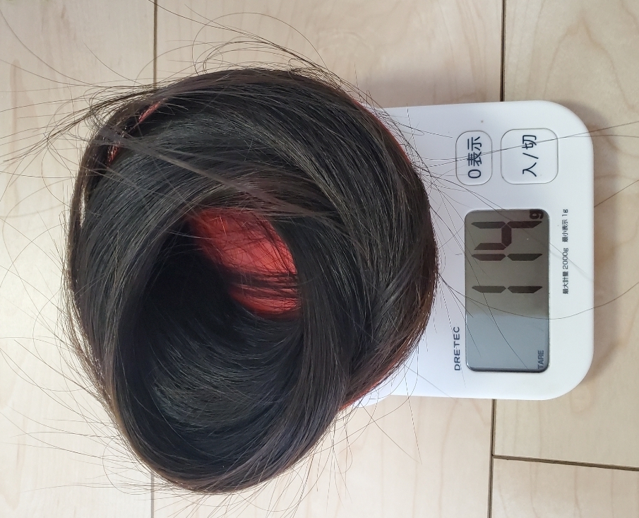 髪束 髪束 髪の毛 人毛 約40㎝×2 0 髪の束感の出し方束感が出ないメンズ・女性必見！オイル