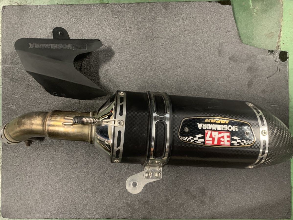 ヨシムラ YZF-R25/R3/MT-25スリップオンマフラー R77 サイレンサー