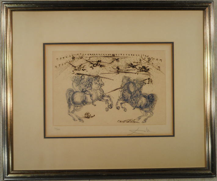 GINZA絵画館】田島奈須美 リトグラフ版画「夢」裸婦・直筆サイン