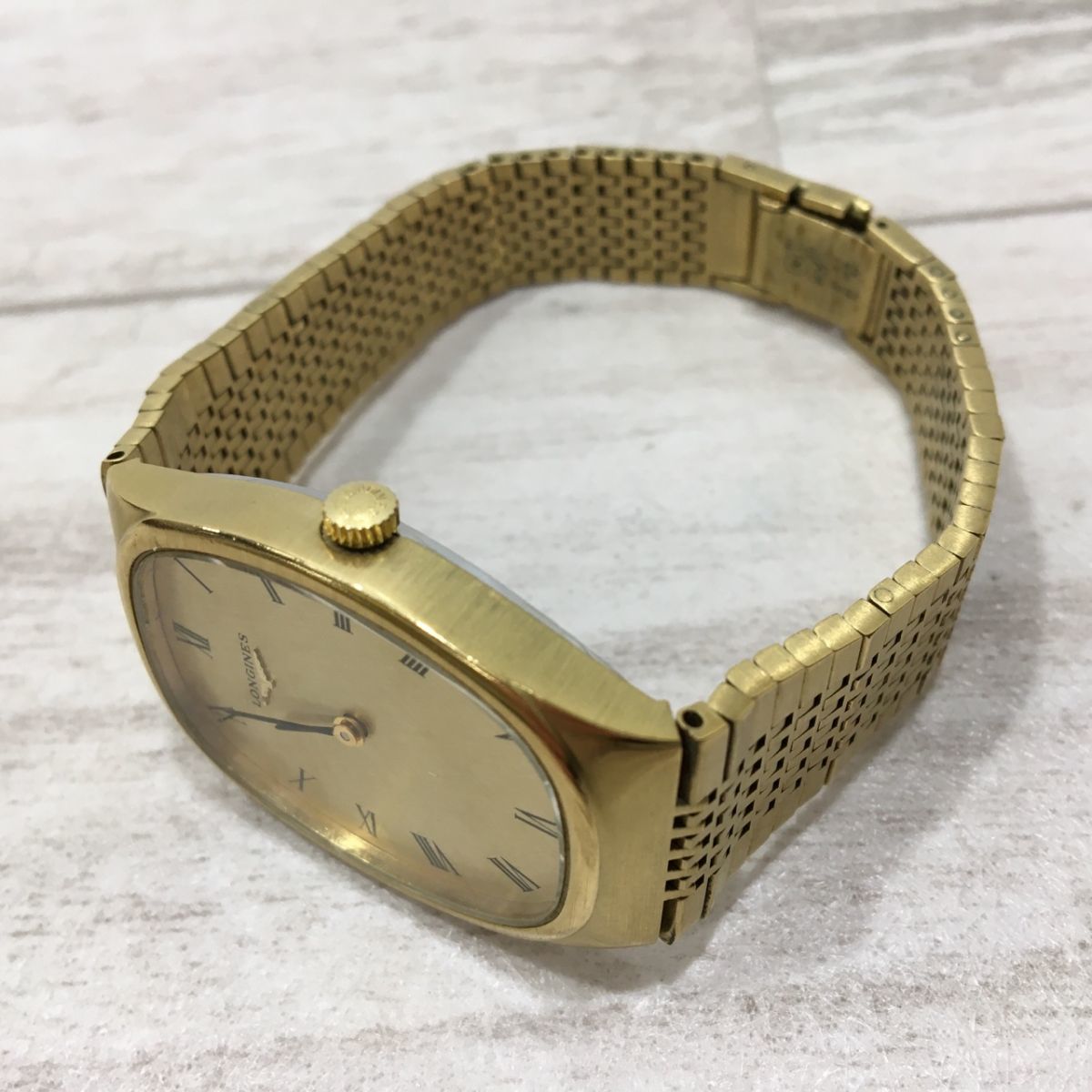 ロンジン LONGINES ゴールド 腕時計 手巻き 2針 ロンジン（文字盤