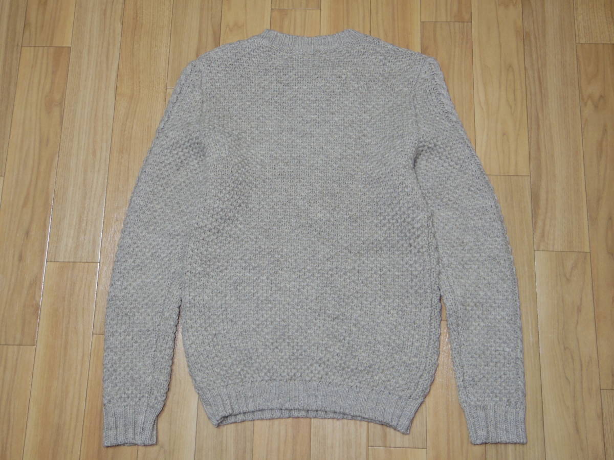 □A.P.C. アーペーセー□ケーブル編み ウール ニット セーター□メンズ