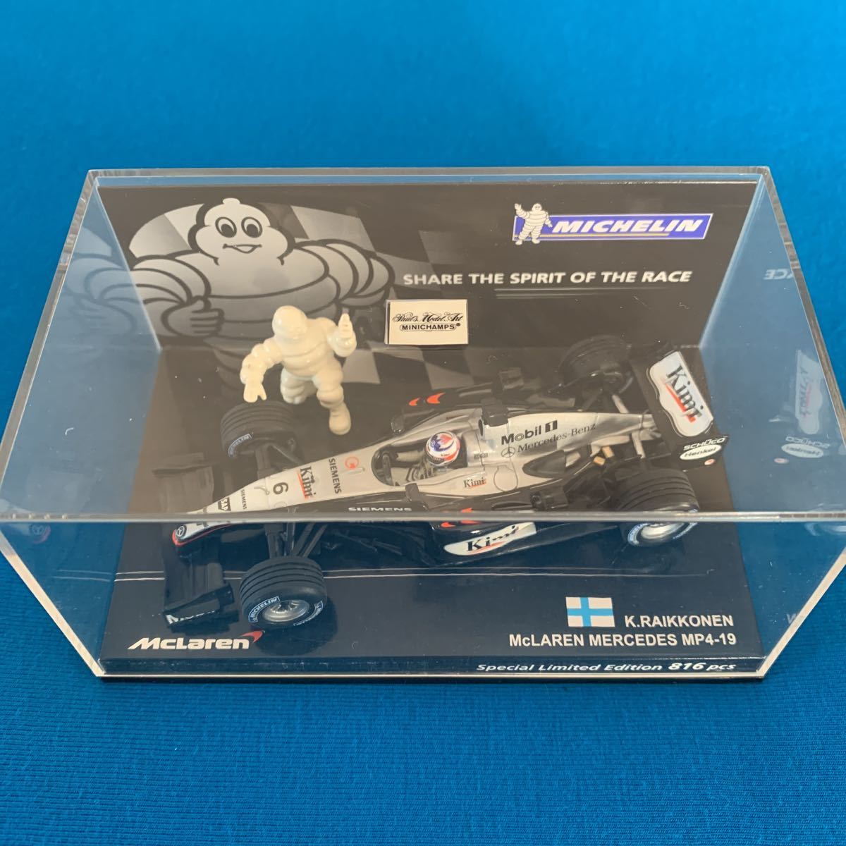 ミニチャンプス 1/43 マクラーレン MP4-20 ライコネン ミシュラン別注 ミニチャンプス 1⁄43 マクラーレン MP4-20 ライコネン ミシュラン