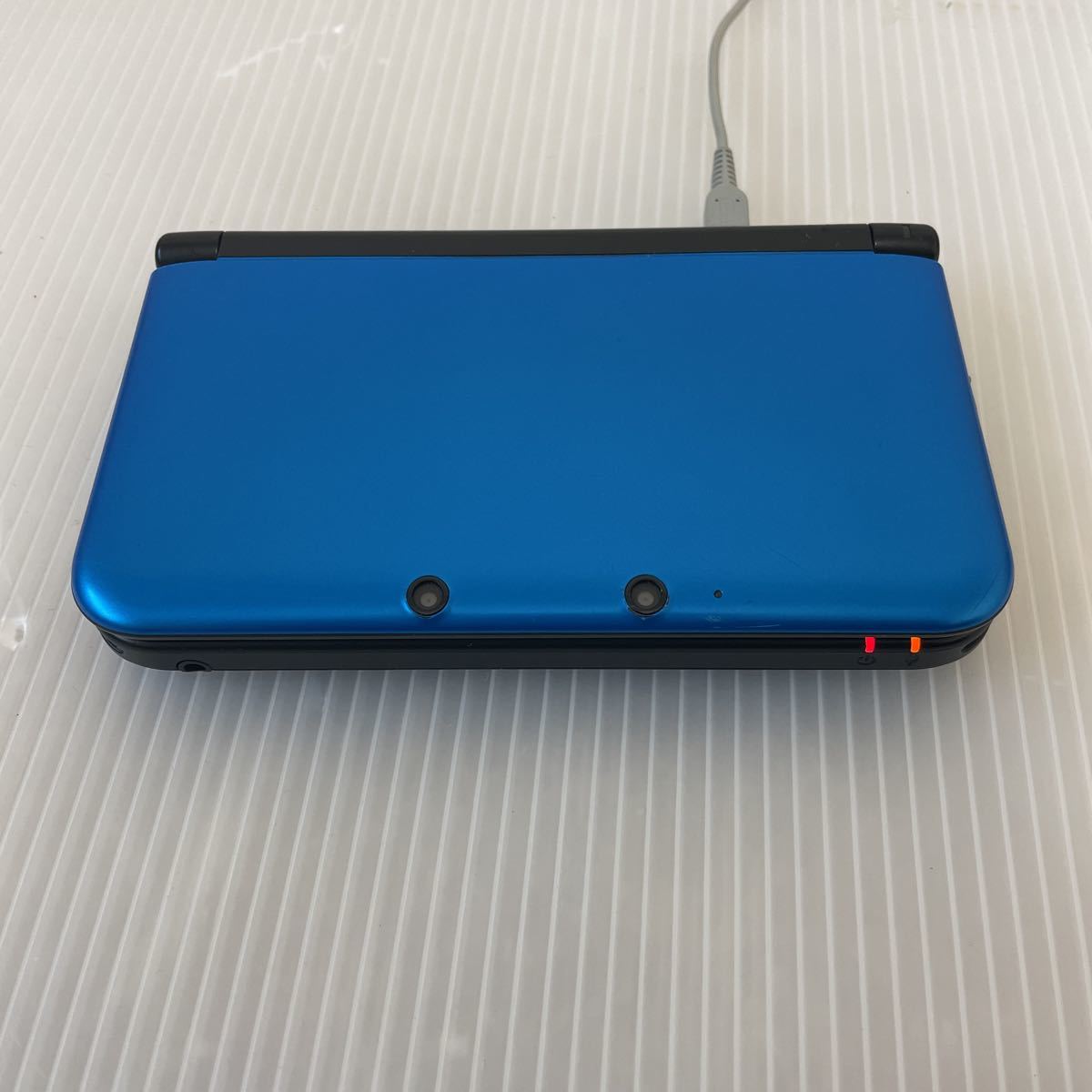 Newニンテンドー3DSLL本体 ライム×ブラック SPR-001 簡單動作確認OK  