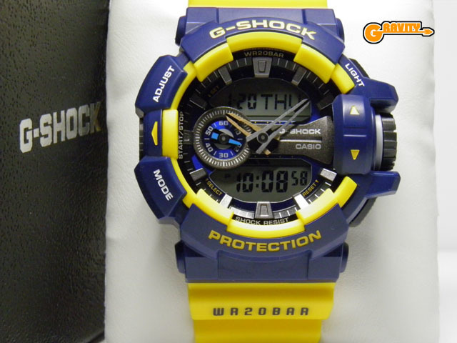 極美品限定モデル G-SHOCK ハイパーカラーズ GA-400-9BJF G-SHOCK 買取の