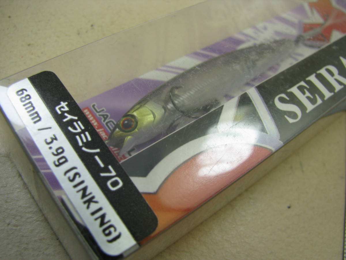 加藤誠司 ジャッカル セイラミノー70s ゴーストワカサギ Jackall Seiraminnow 静乱ミノー ミノー 売買されたオークション情報 Yahooの商品情報をアーカイブ公開 オークファン Aucfan Com
