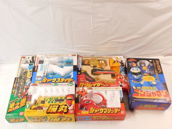 定番人気，セール 563 BANDAI おもちゃ 戦隊もの 6点セット カクレンジャー 猫丸 シャークブリッダー ニンジャマン ジャンク 送料960円(戦隊シリーズ)｜売買されたオークション情報、yahooの商品情報をアーカイブ 戦隊シリーズ