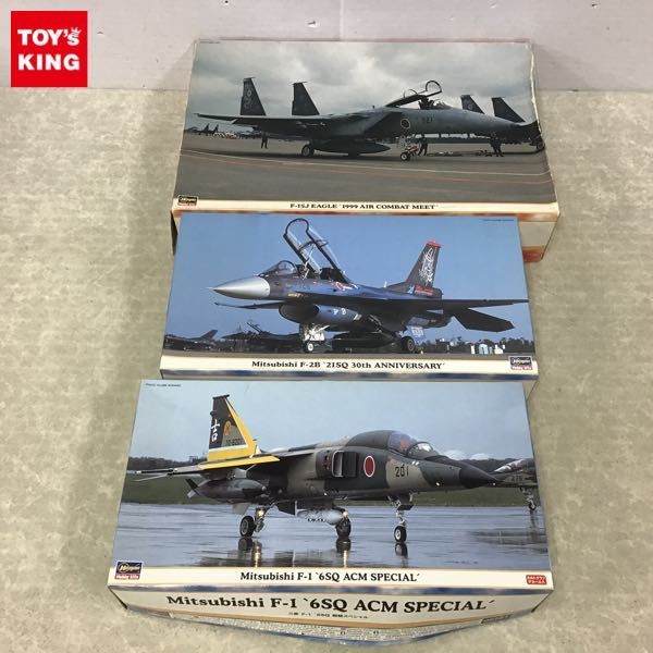 1円～ ハセガワ 1/48 三菱 F-1 6SQ 戦競スペシャル F-15J イーグル