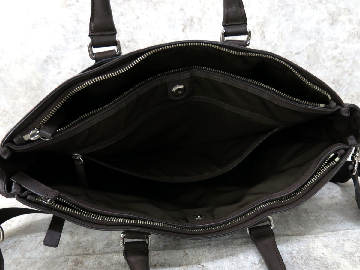 COACH コーチ メンズ レキシントン F70916 ロゴ型押し カーフ レザー