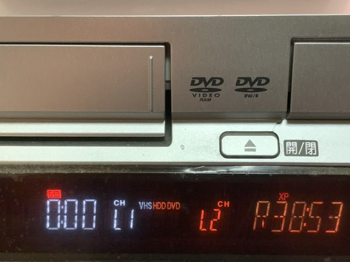 テレビ・映像機器 ＜動作品＞Panasonic DMR-EH73V VHS DVD HDDダビング