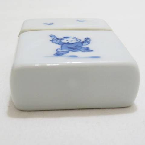 ZIPPO ジッポー ライター 十五代嘉泉窯作 平戸藩窯 三川内焼 陶器 未 