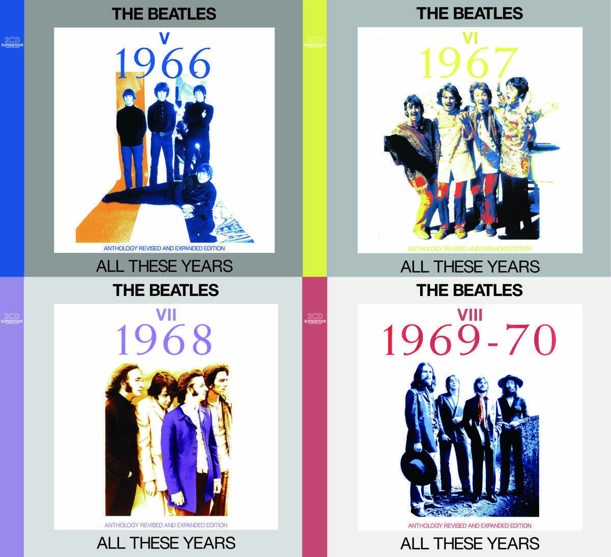 16CD] THE BEATLES / ALL THESE YEARS - ANTHOLOGY REVISED AND 