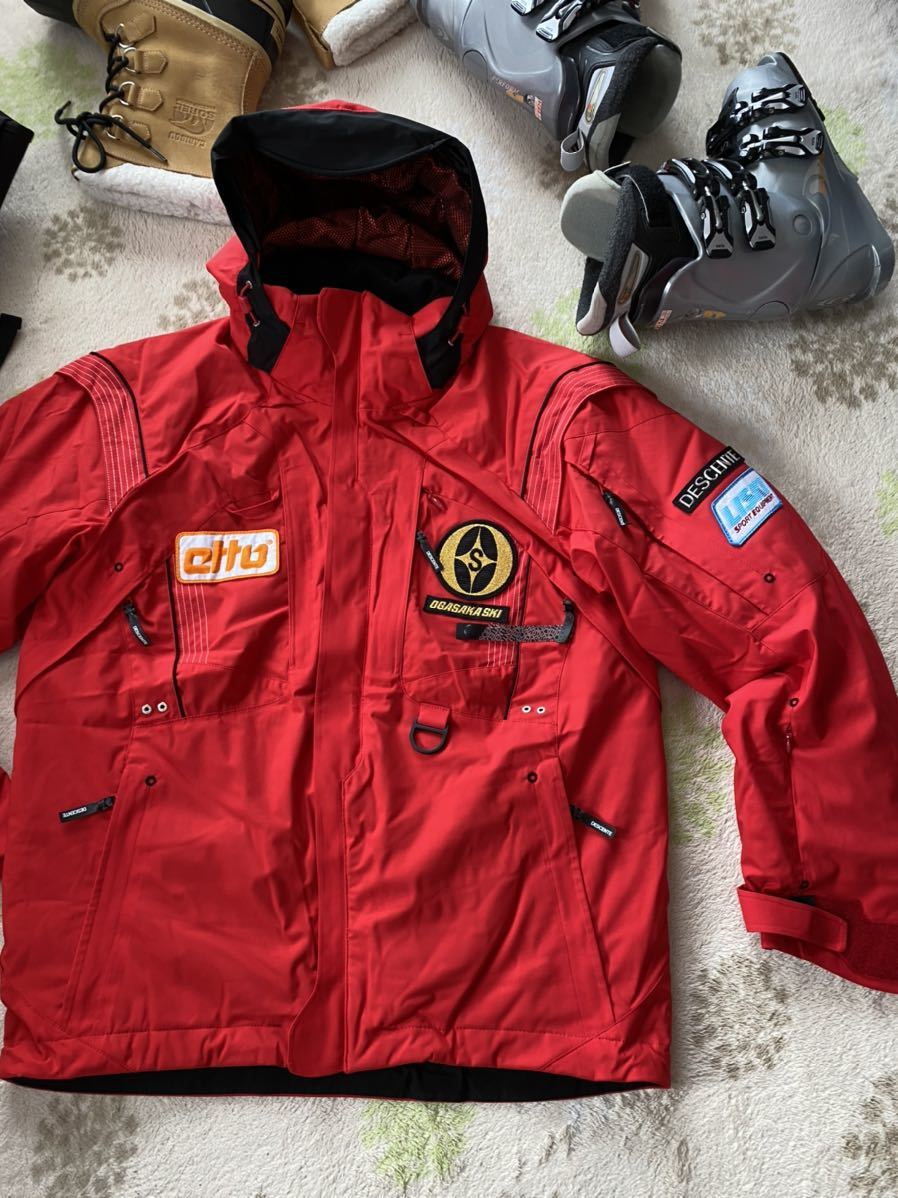 美良品 DESCENT OGASAKA デサント オガサカ パーカージャケット 美品 オガサカスキー OGASAKA SKI ジャケット デサント DESCENTE HEAT