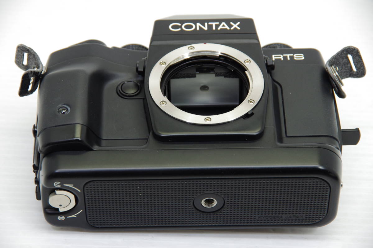 CONTAX RTS III ボディ データバック・純正ストラップ付 現状品 カメラ