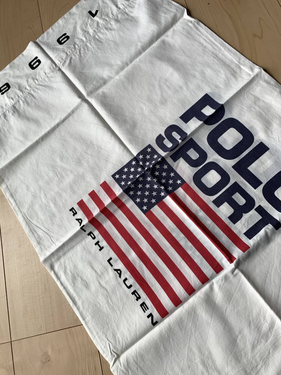 レア 寝具 POLO SPORT 1996 星条旗 ポロスポーツ ポロ ラルフローレン