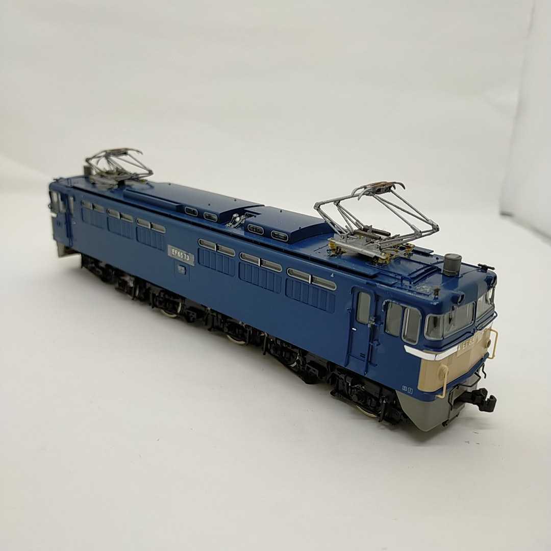 KATO HOゲージ 鉄道模型 EF65 電気機関車 HO 1000番台 改造品 動作良好