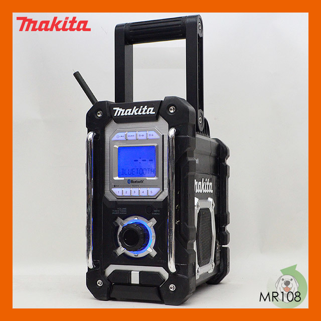 マキタ/Makita MR108 充電式ラジオ 本体のみ ラジオ/Bluetooth/外部