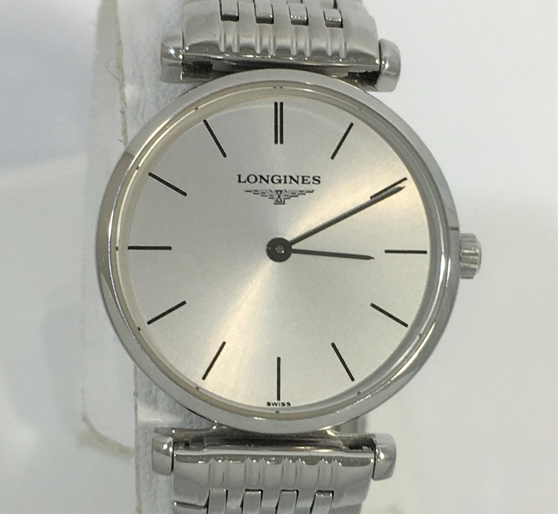 LONGINES ロンジン グランクラシック シルバー 文字盤 レディース
