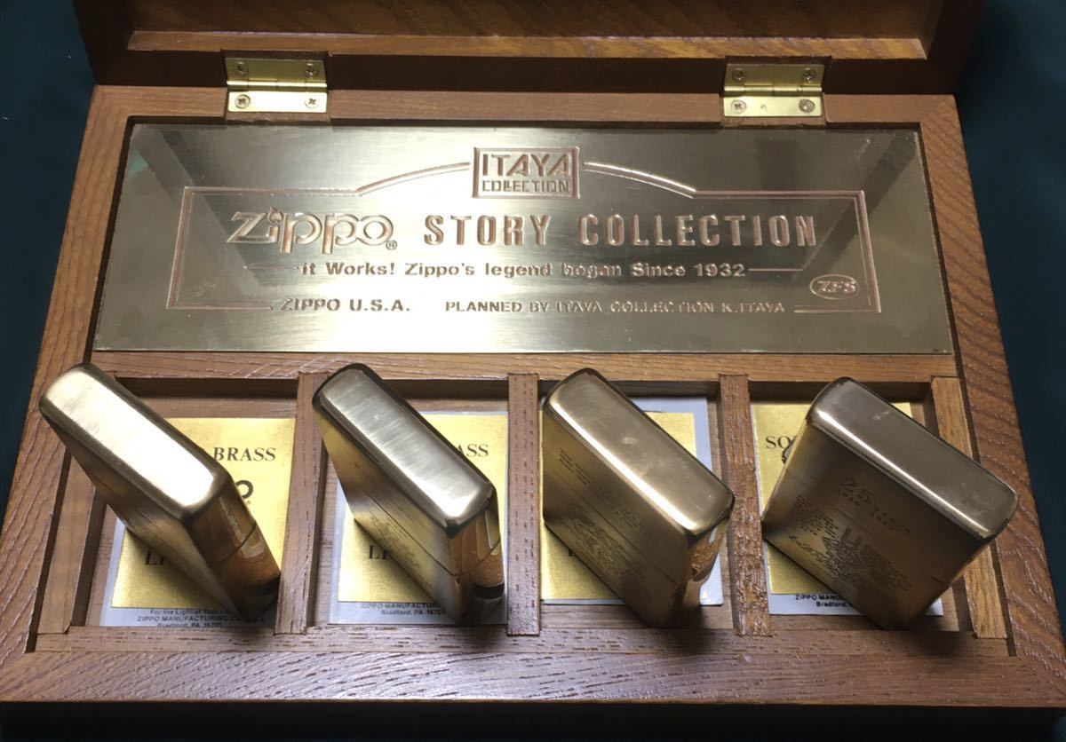 COLLECTION ITAYA Zippo ZIPPO 0 - BRASS STORY メルカリ Itami様専用 