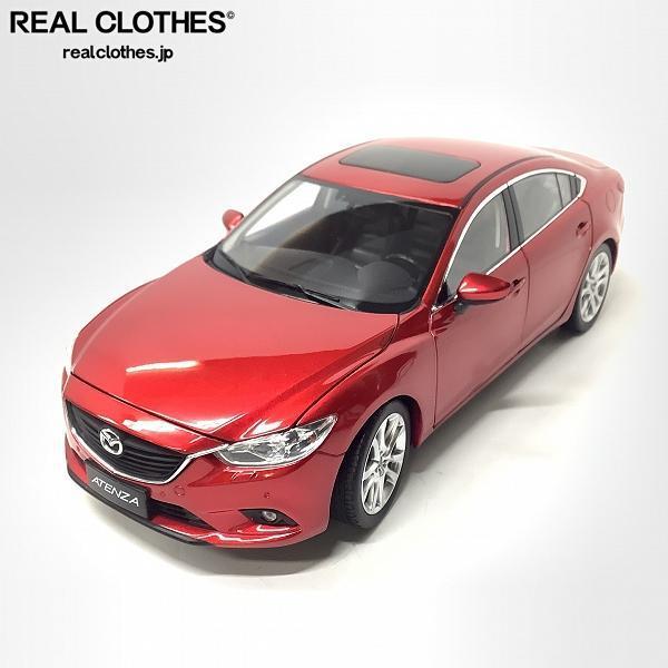 新品未使用☆マツダ Mazda6 Atenza アテンザ 1/18 ミニカー 赤 MAZDA/マツダ 特注 1/18 MAZDA 6 SKYACTIV/スカイアクティブ ATEMNZA