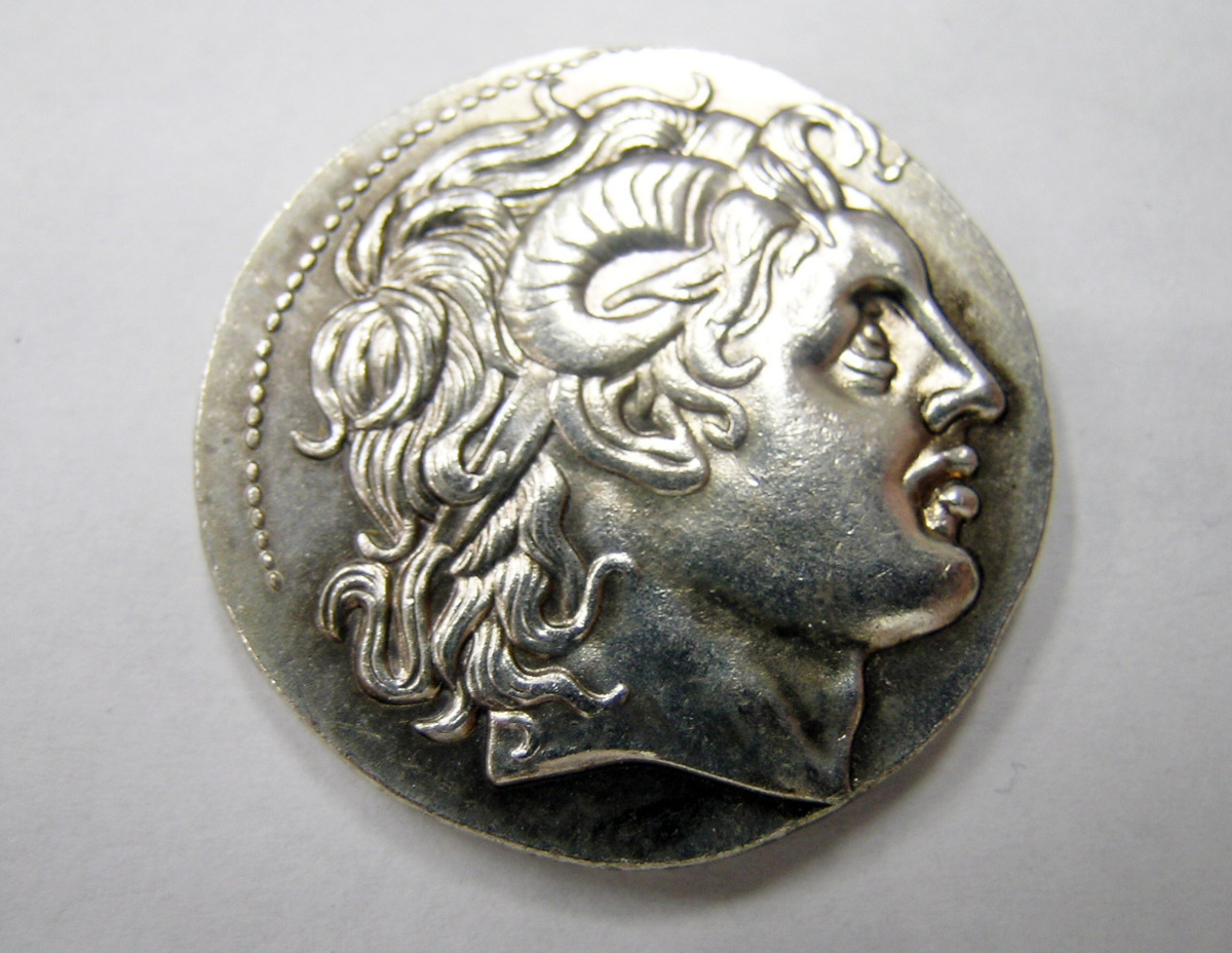 アレクサンドロス大王のレプリカコイン☆ネックレス