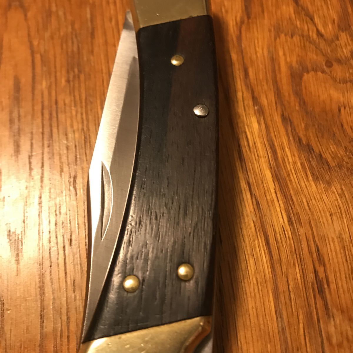 BUCK 110 USA 1991年製造 バックナイフ フォールディングハンター 研ぎ 