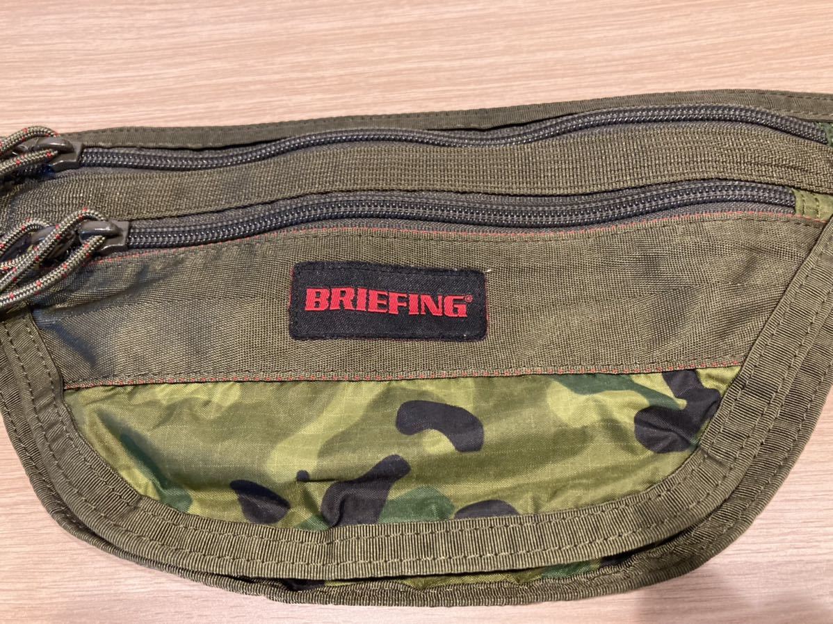 BRIEFING 迷彩 ボディバッグ BRIEFING ボディバッグ BRIEFING