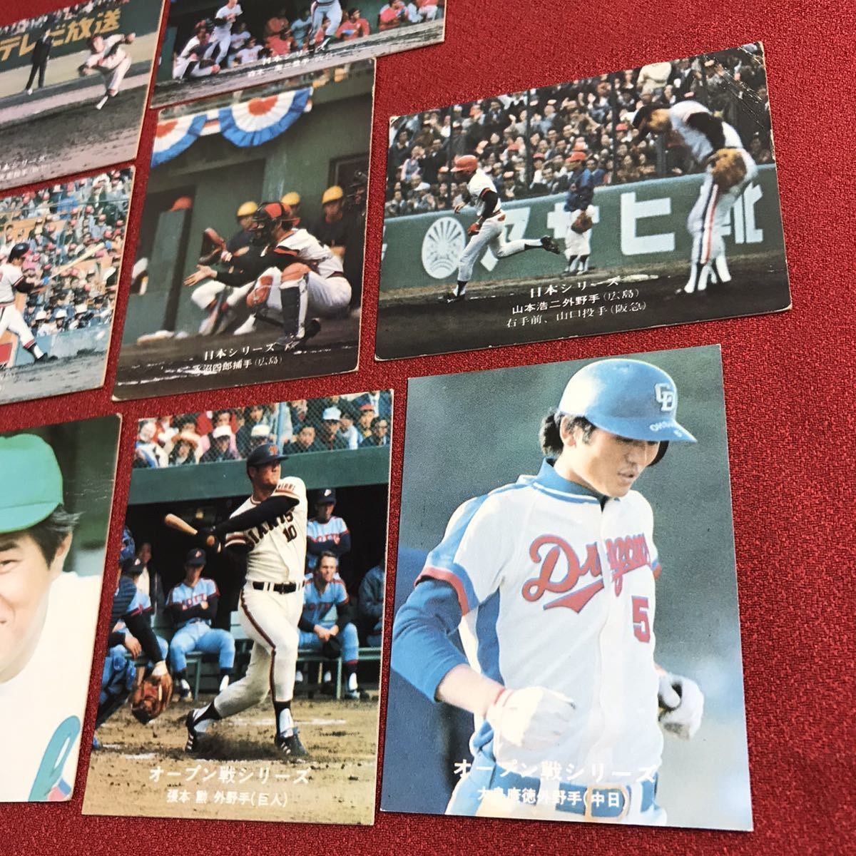☆希少！カルビープロ野球カード まとめ 1977年 オープン戦シリーズ