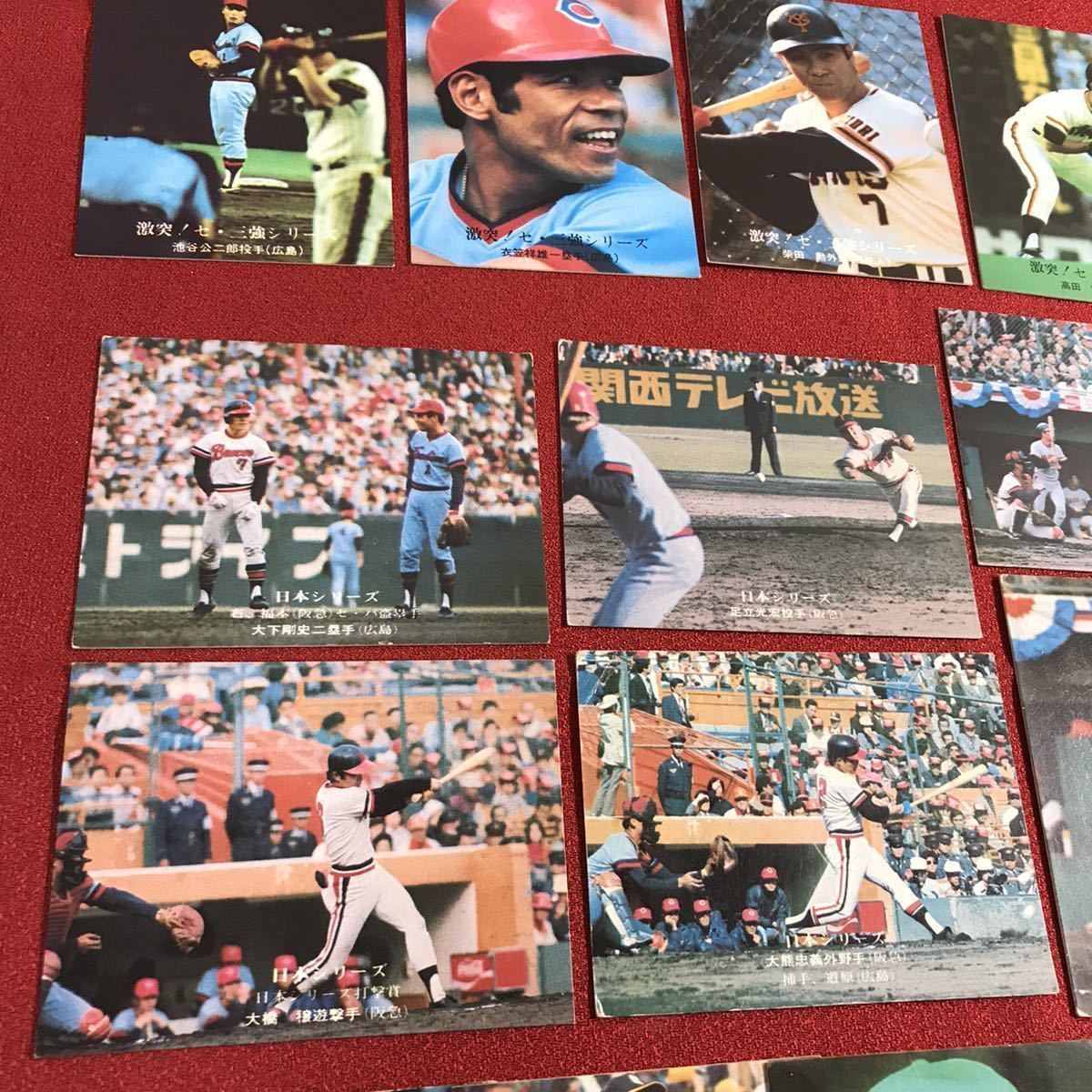 ☆希少！カルビープロ野球カード まとめ 1977年 オープン戦シリーズ