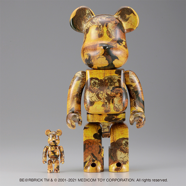BE@RBRICK 100% ＆ 400% 唐獅子図屏風 狩野永徳 公式通販 - & 狩野