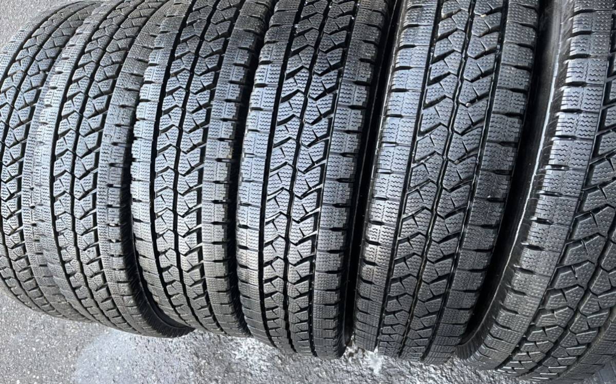 185/85R16 111/109 BS W979 スタッドレス 2019年 2020年製 深溝 6本セット