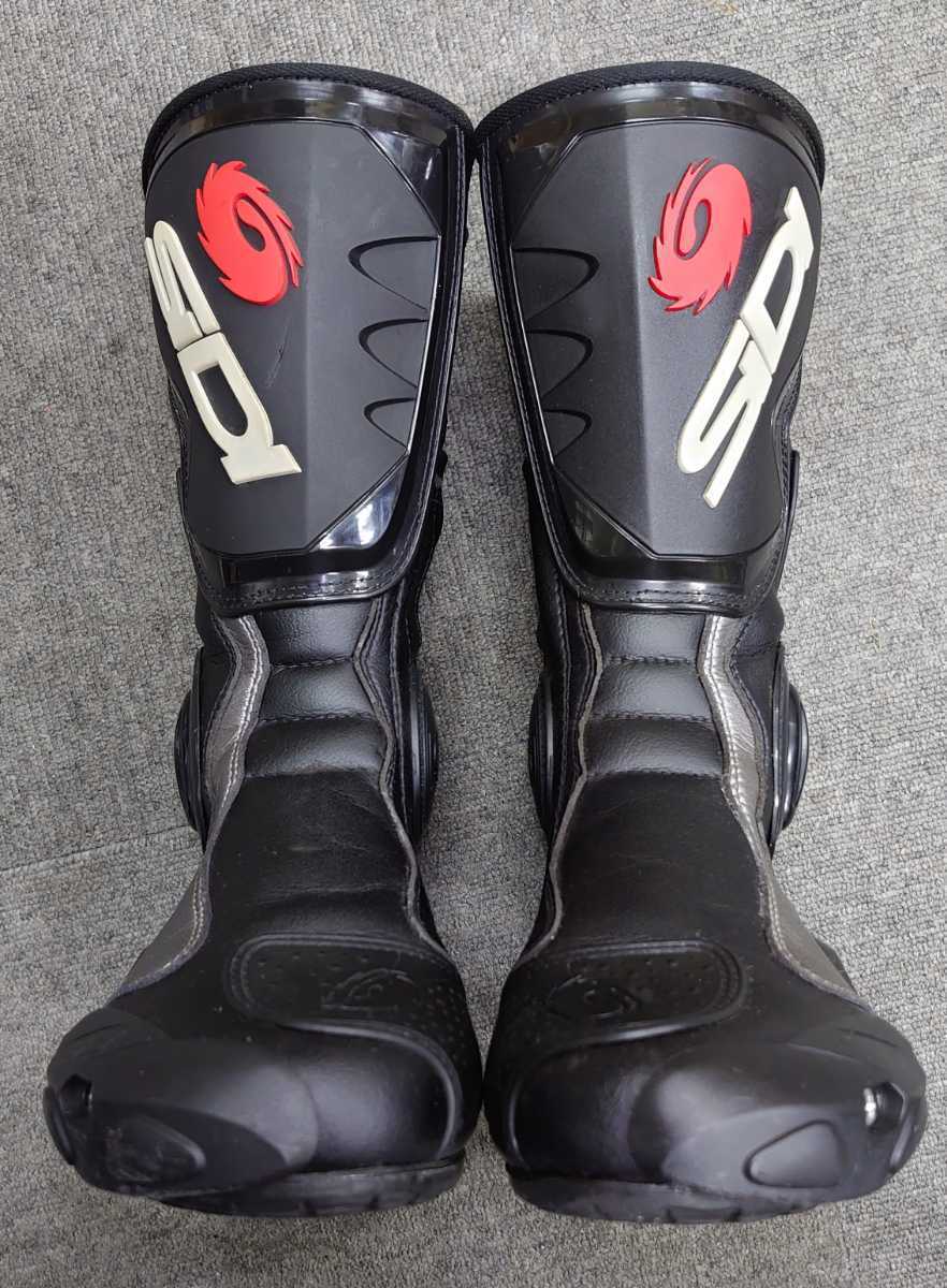 SIDI レーシングブーツ 赤/黒 25.5 SIDI シディ ST レーシングブーツ