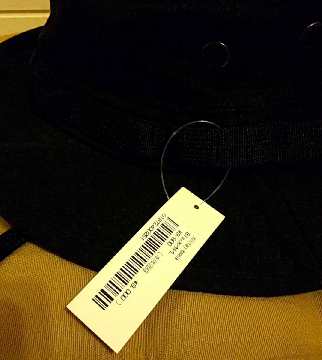 SUPREME military boonie hat M/L black シュプリーム ミリタリー 