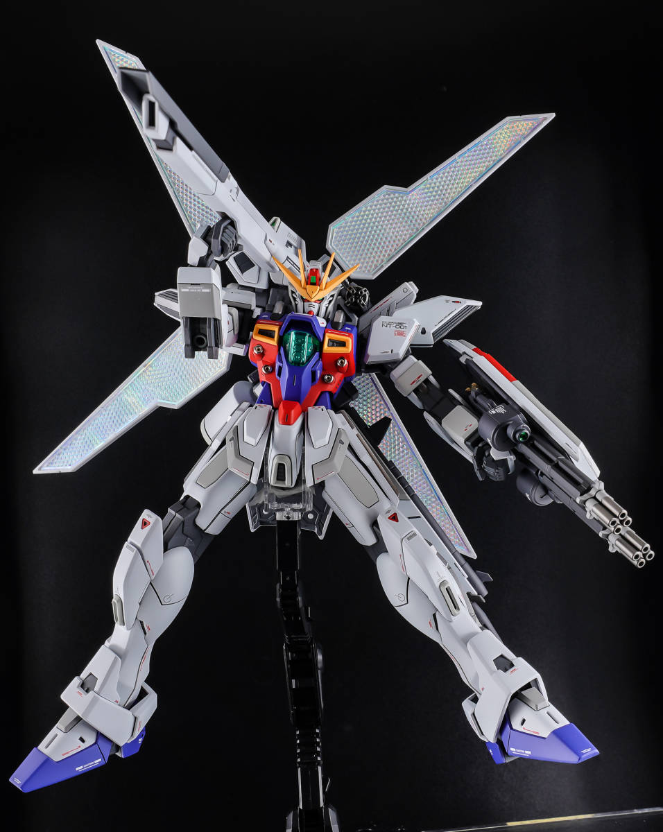 MG 1/100 ガンダムX 全塗装 完成品 愛らし