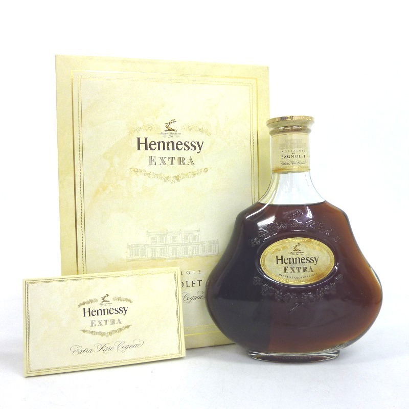 ヘネシー エクストラ バニョレ 700ml 箱付 エクストラ ヘネシー