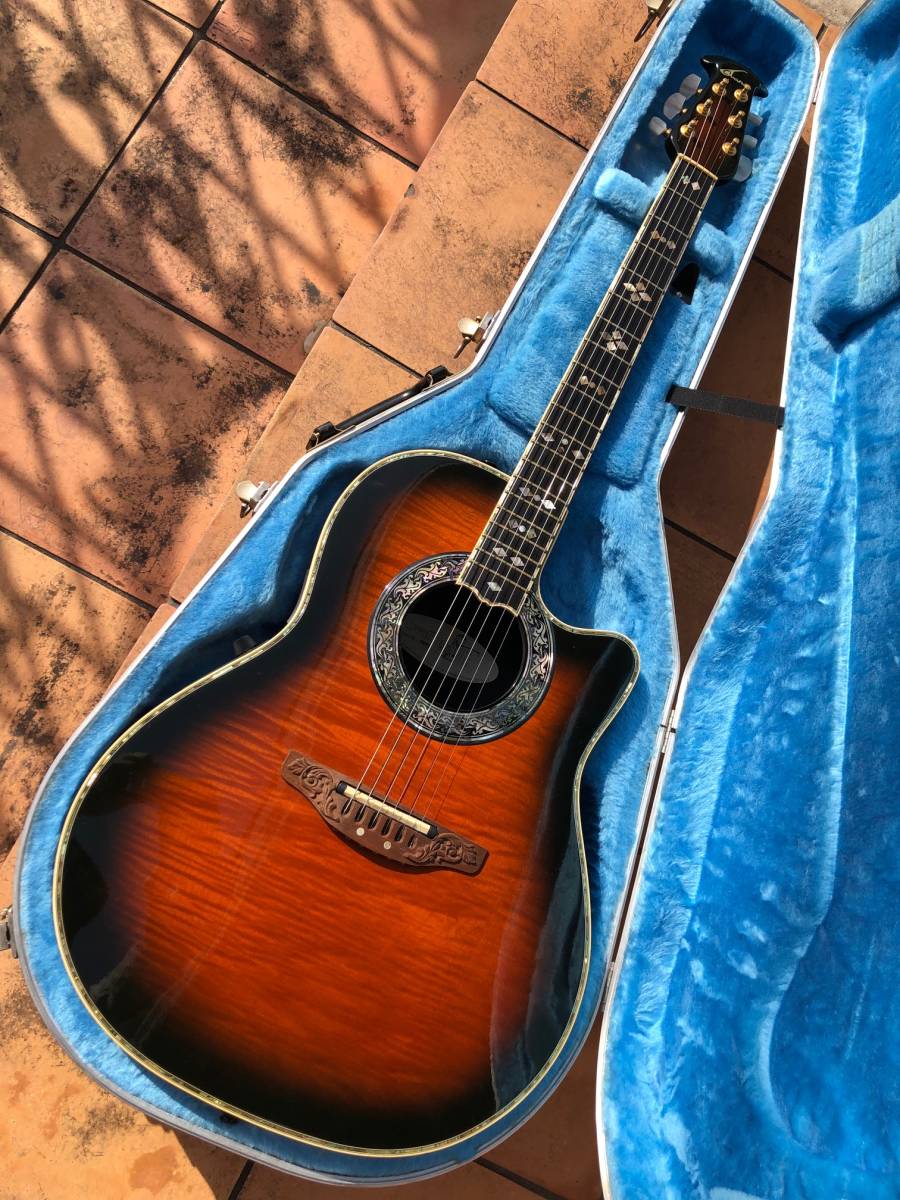 驚きの破格値，新作登場 Ovation USA Ｎ869Ｓ 限定120本 USA製 純正HC付 豪華インレイ ジャンク品扱い(オベーション)｜売買されたオークション情報、yahooの商品情報をアーカイブ公開 - オークファン 本体