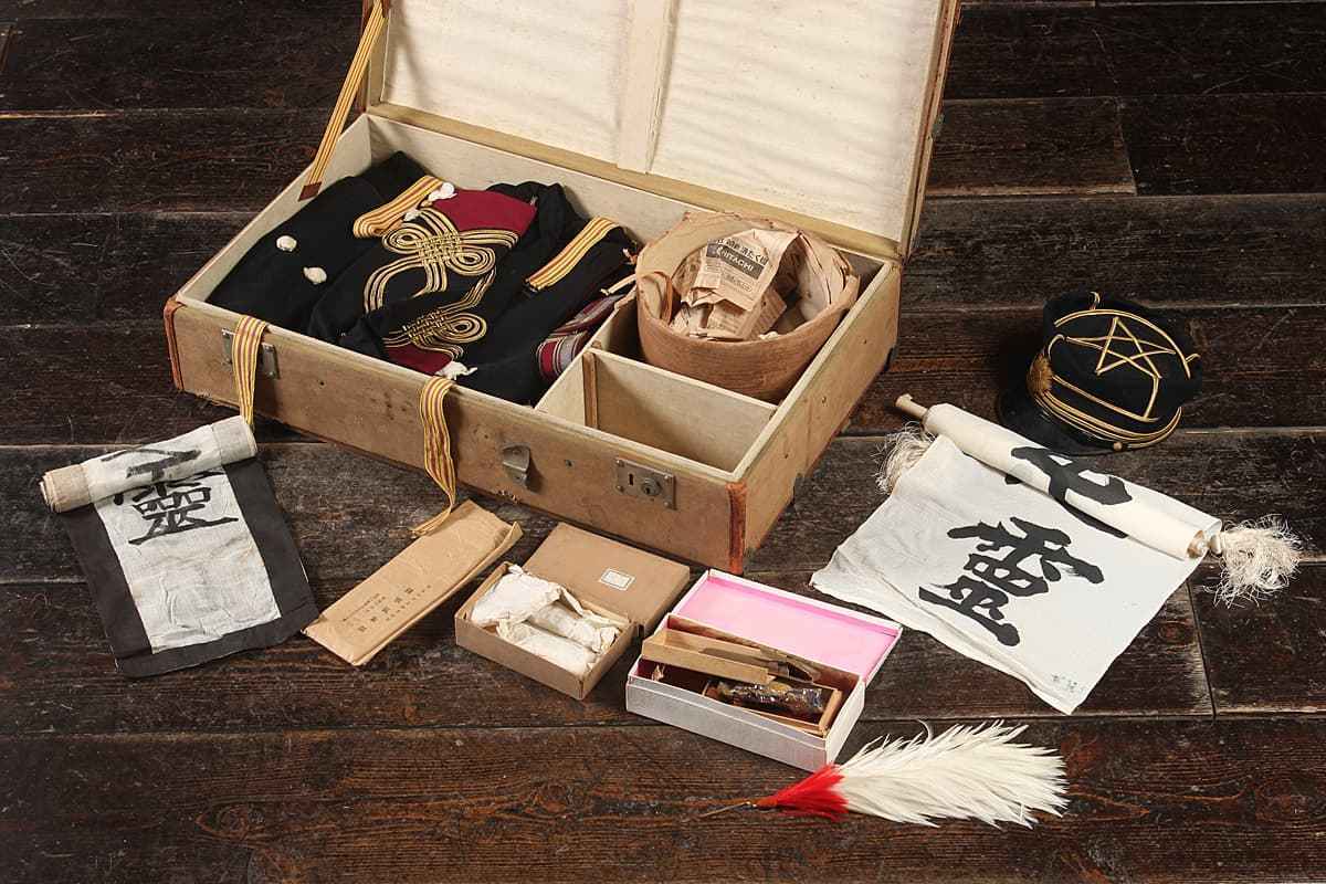 当時物！希少 旧日本軍 陸軍 大礼服 セット お得，新作 UR441 時代物 当時物 希少 大日本帝国 旧日本陸軍 桜図鈕