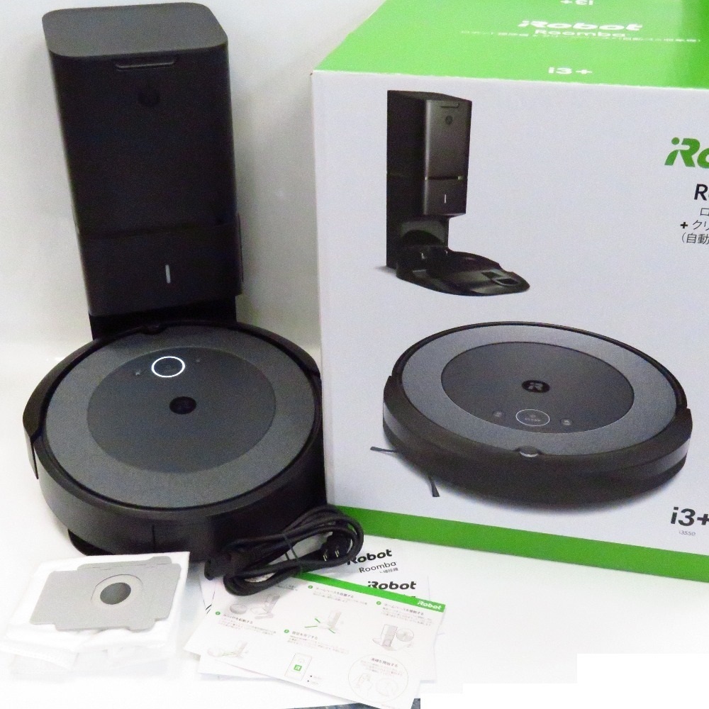 ジャンク品　ロボット掃除機「ルンバ」 i3+ グレー I355060 ジャンク品 ロボット掃除機「ルンバ」 i3+ グレー I355060 ルンバ