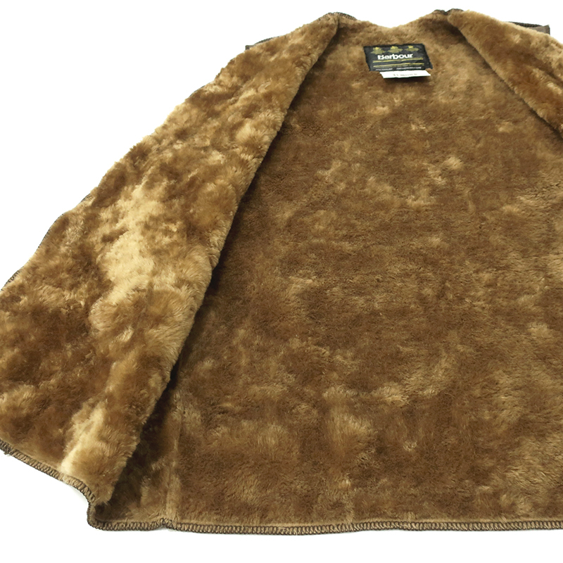 90s Barbour バブアー A295 ACRYLIC LINNING/インナーベスト/ライナー 