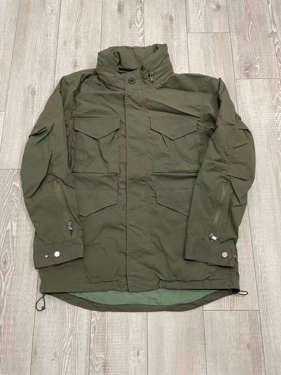 TROOPER JACKET RIPSTOP Olive on JO nonnative TROOPER JACKET C/P