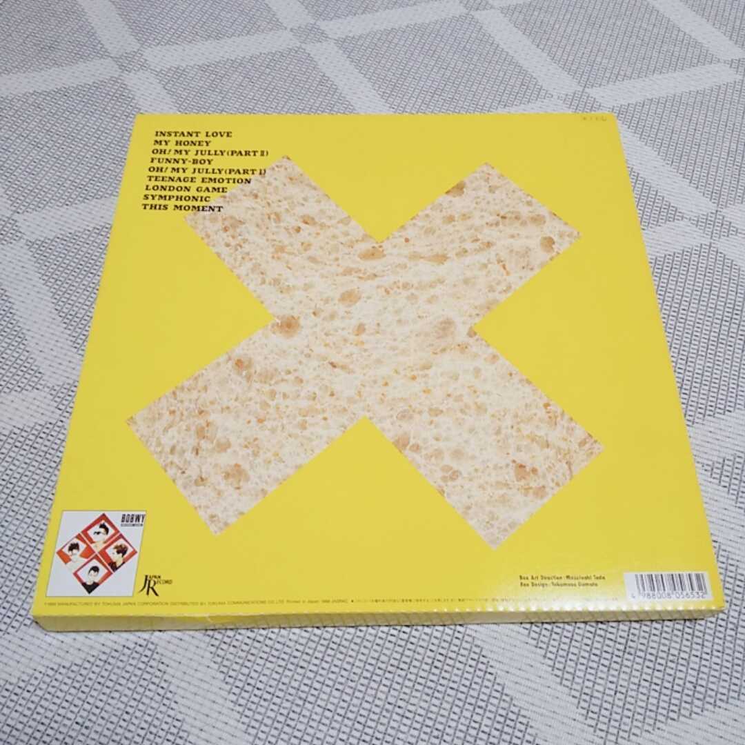 ☆BOOWY INSTANT LOVE 限定BOX CD盤 インスタントラブ 氷室京介 布袋寅泰