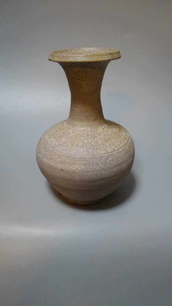 須恵器薬壺 (奈良-平安時代) 自然釉 短頸壷 猿投 古美術 骨董 須恵