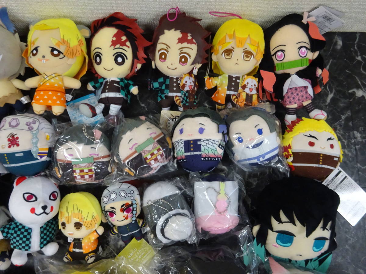 鬼滅の刃 マスコット ぬいぐるみ まとめセット ふわコロりん Chibiぬいぐるみ ちょこのっこ 他 伊之助 禰豆子 炭治郎 善逸 義勇 他 キャラクター 売買されたオークション情報 Yahooの商品情報をアーカイブ公開 オークファン Aucfan Com