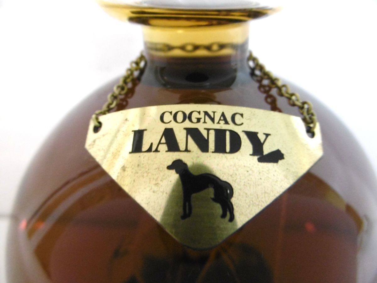 Landy サンタマリア号　未開封ブランデー 500ml 度数40% 古酒 未開栓 LANDY ランディ Santa Maria サンタマリア 船 COGNAC