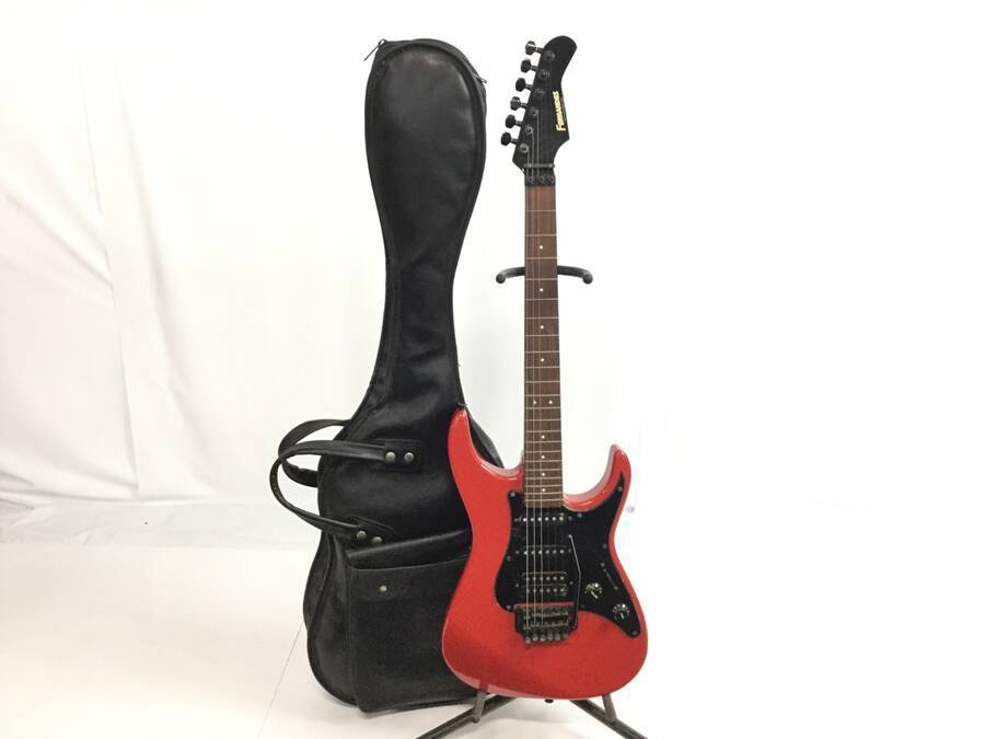 Fernandes フェルナンデス Fr エレキギター シリアルno L 赤系 ソフトケース付き 現状品 フェルナンデス 売買されたオークション情報 Yahooの商品情報をアーカイブ公開 オークファン Aucfan Com